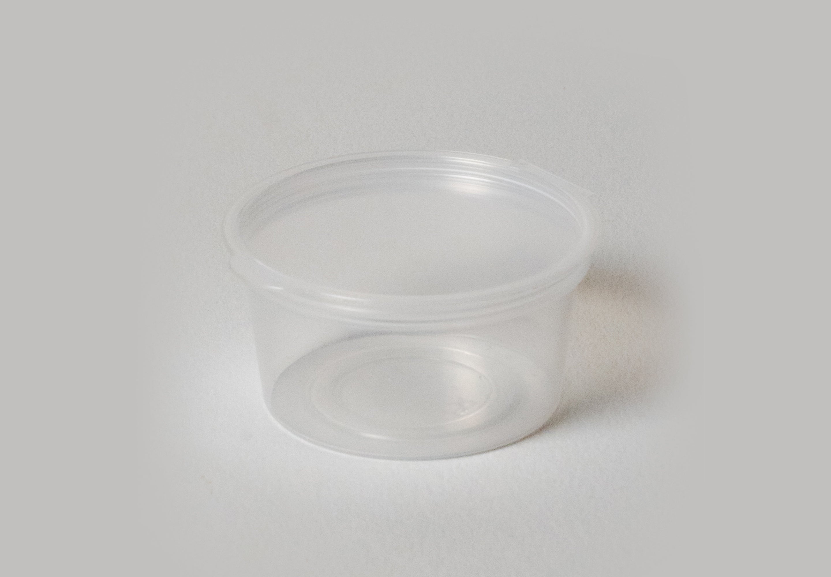 Image of 1oz Clear Hinged Portion Cup